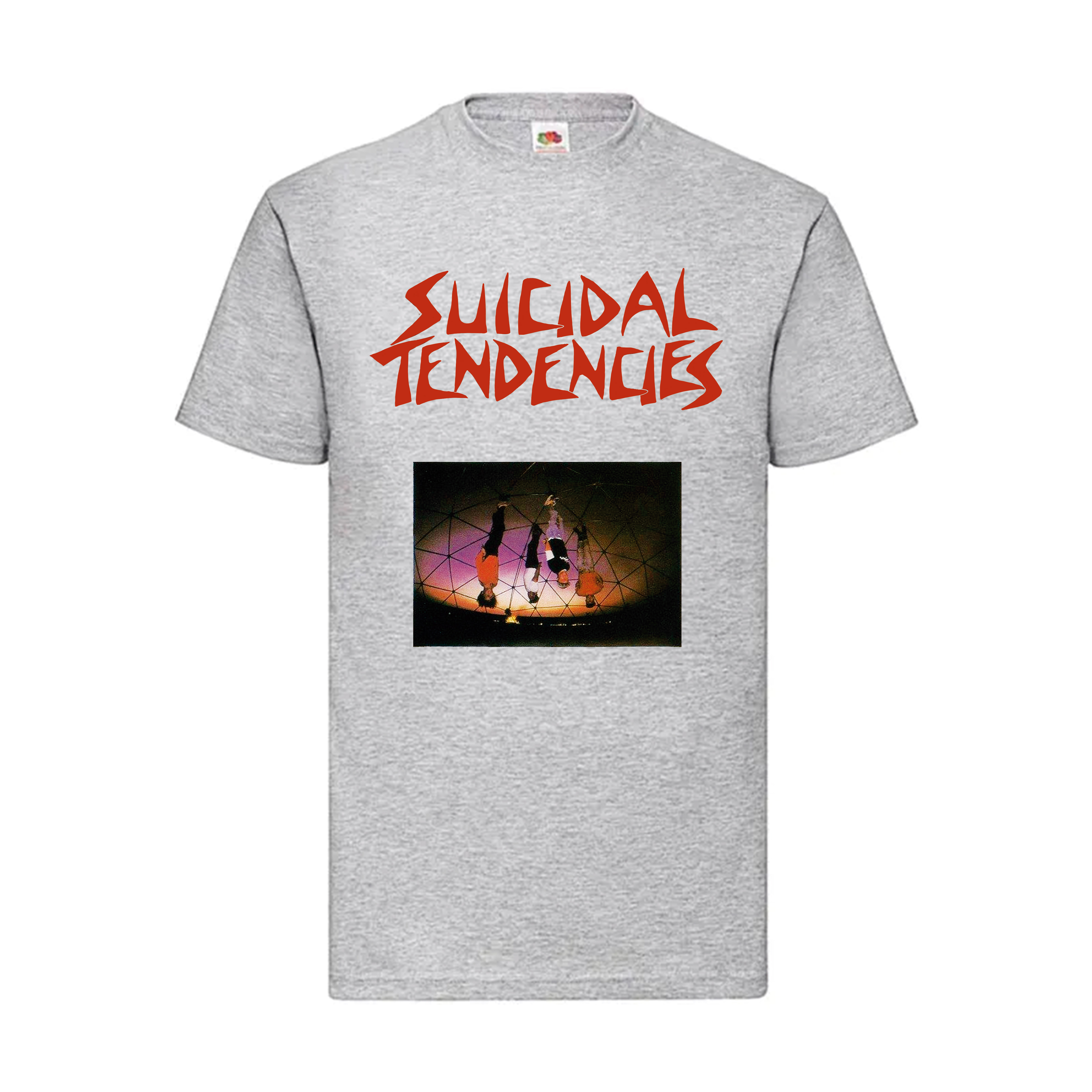 Camiseta Suicidal Tendencies gris jaspeado - Suicidal Tendencies