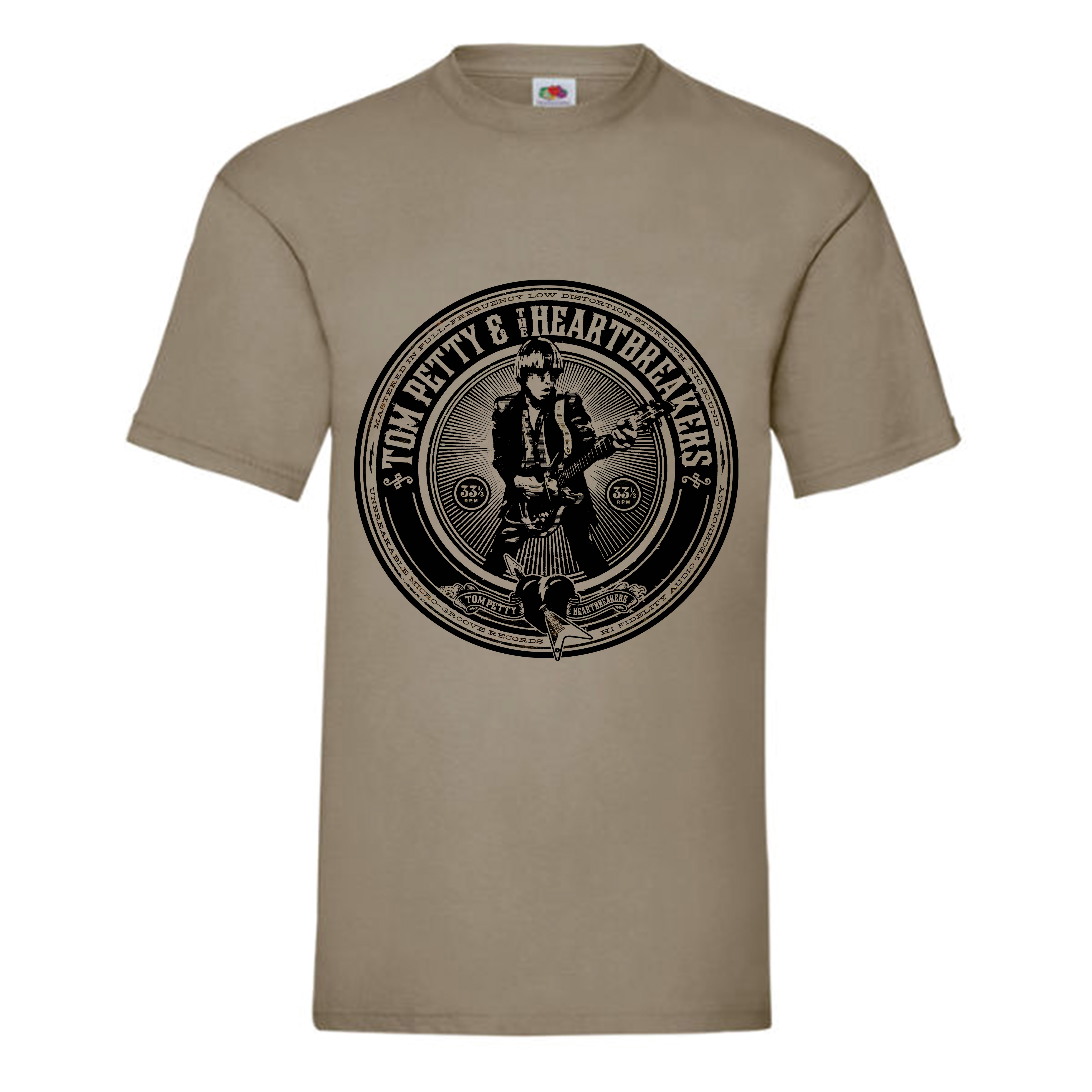 Camiseta Tom Petty avena - Logo