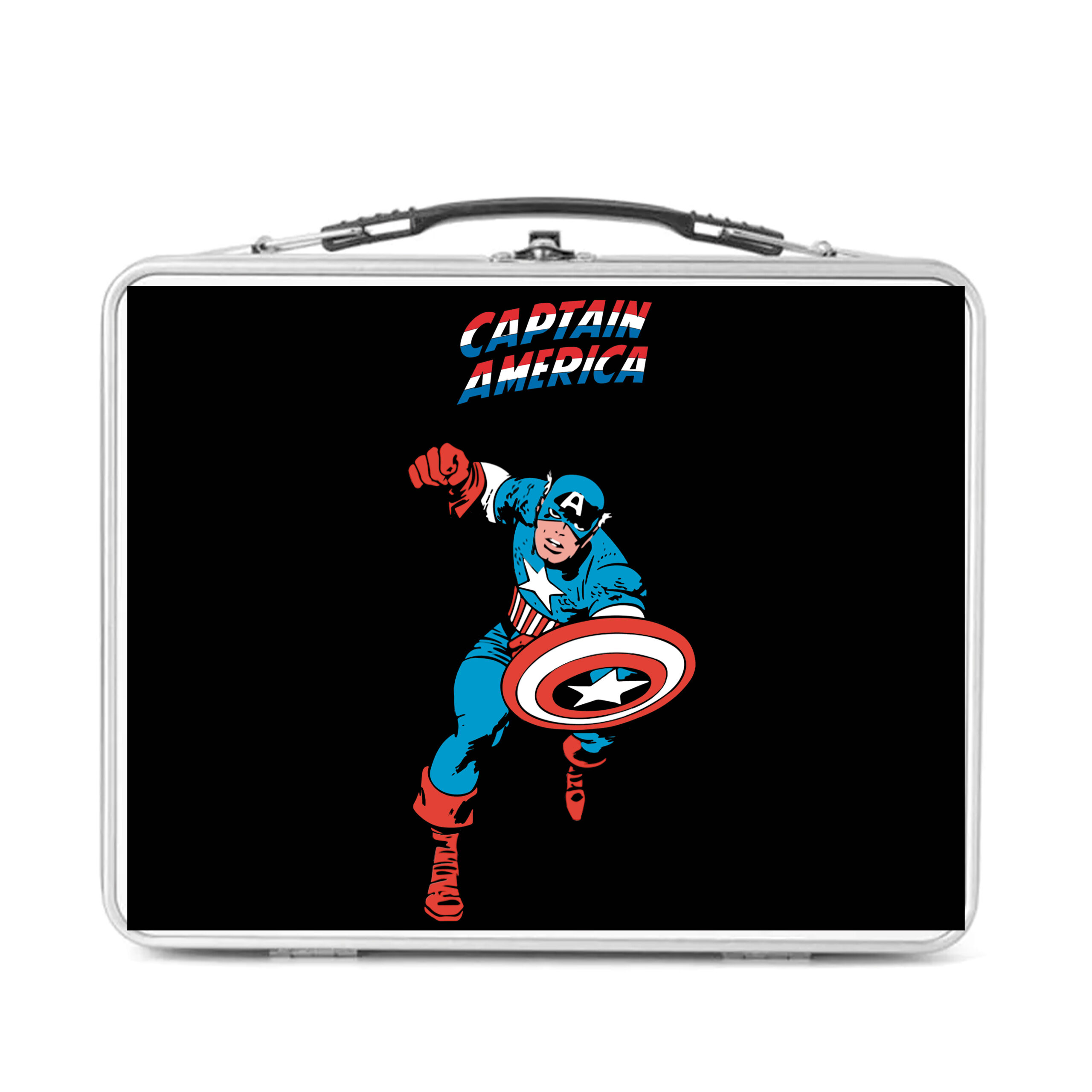 Capitán América - Metal Lunch Box - Fiambrera Metálica