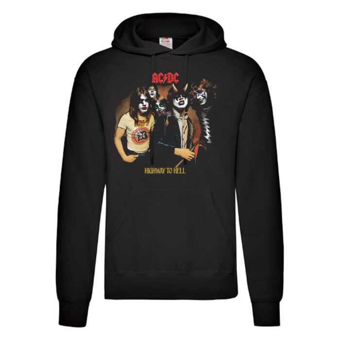 Sudadera ACDC negra - Kiss