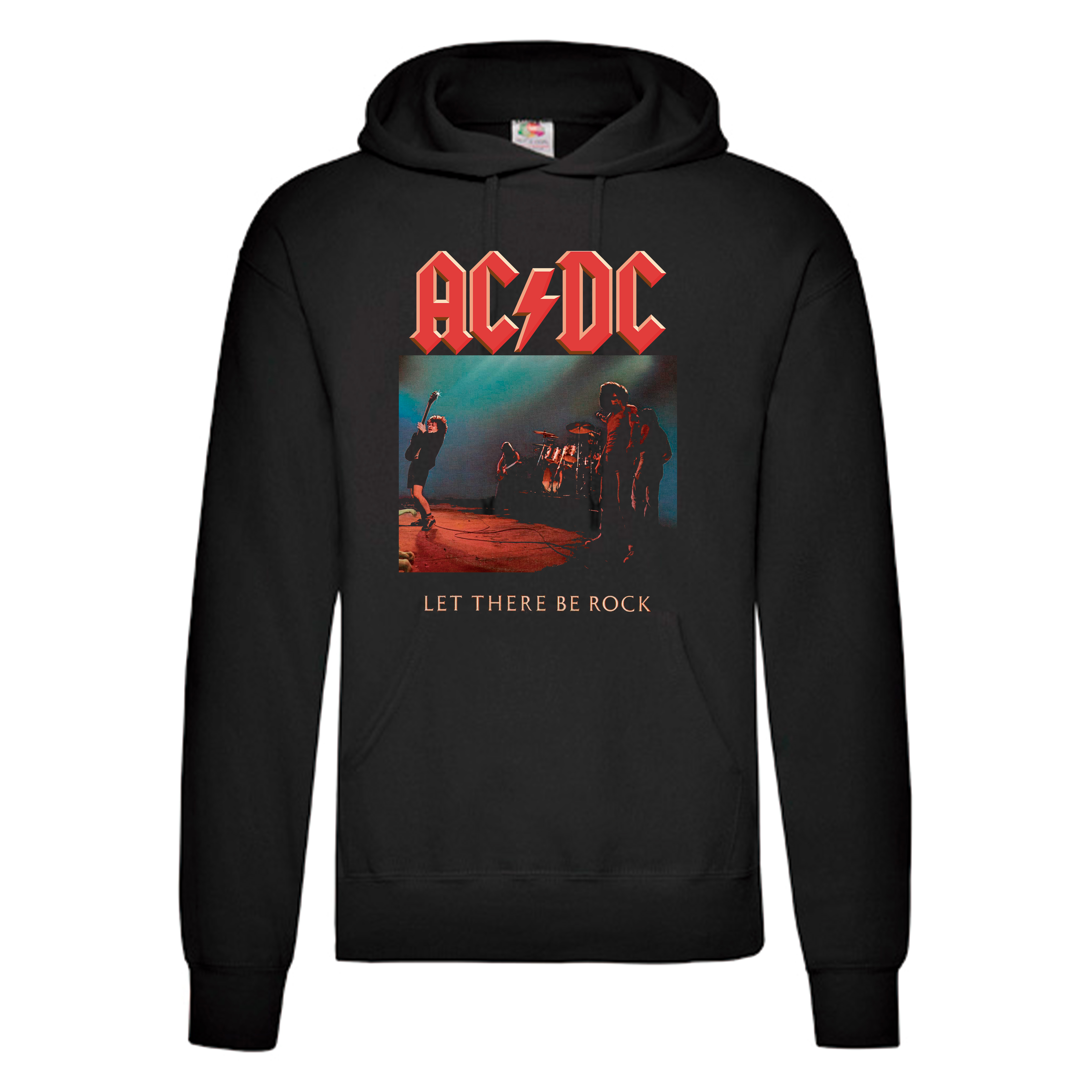 Sudadera ACDC negra - Let There Be Rock