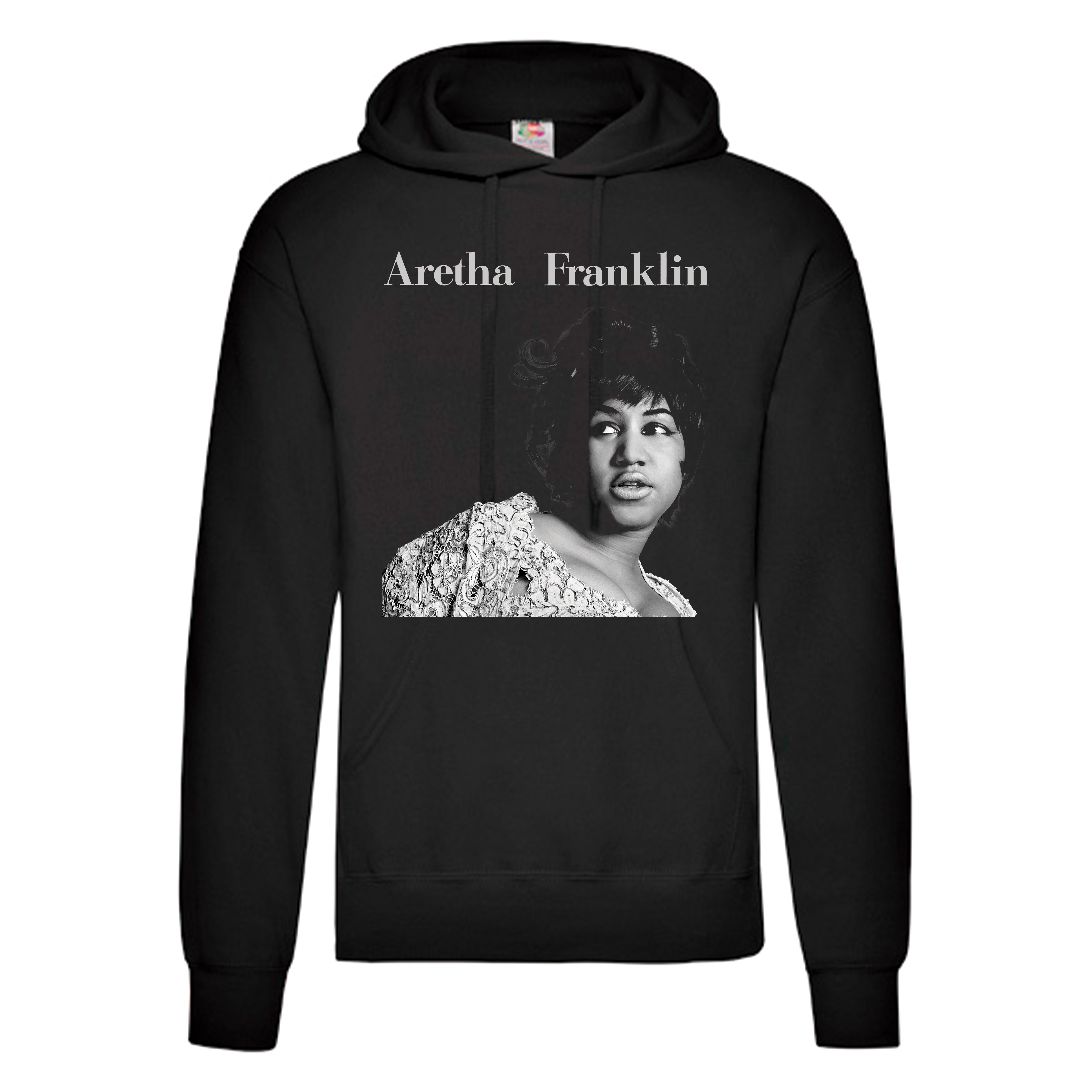 Sudadera Aretha Franklin negra