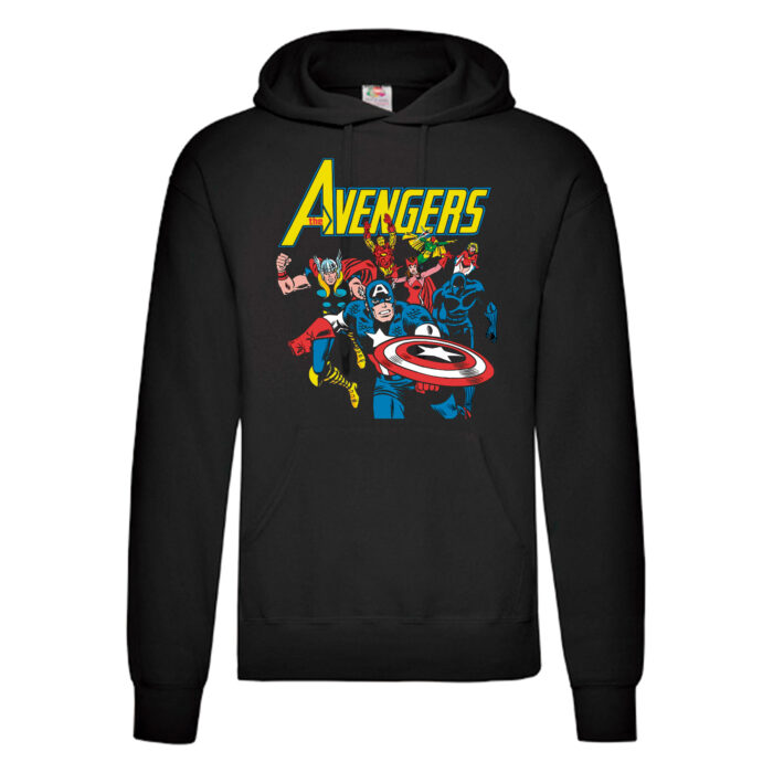 Sudadera Avengers negra