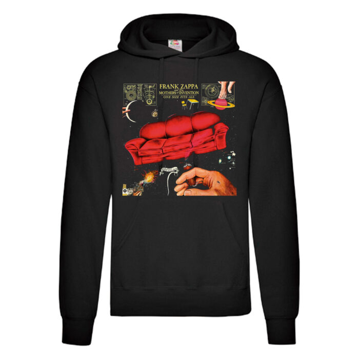 Sudadera Frank Zappa negra - One Size Fits All