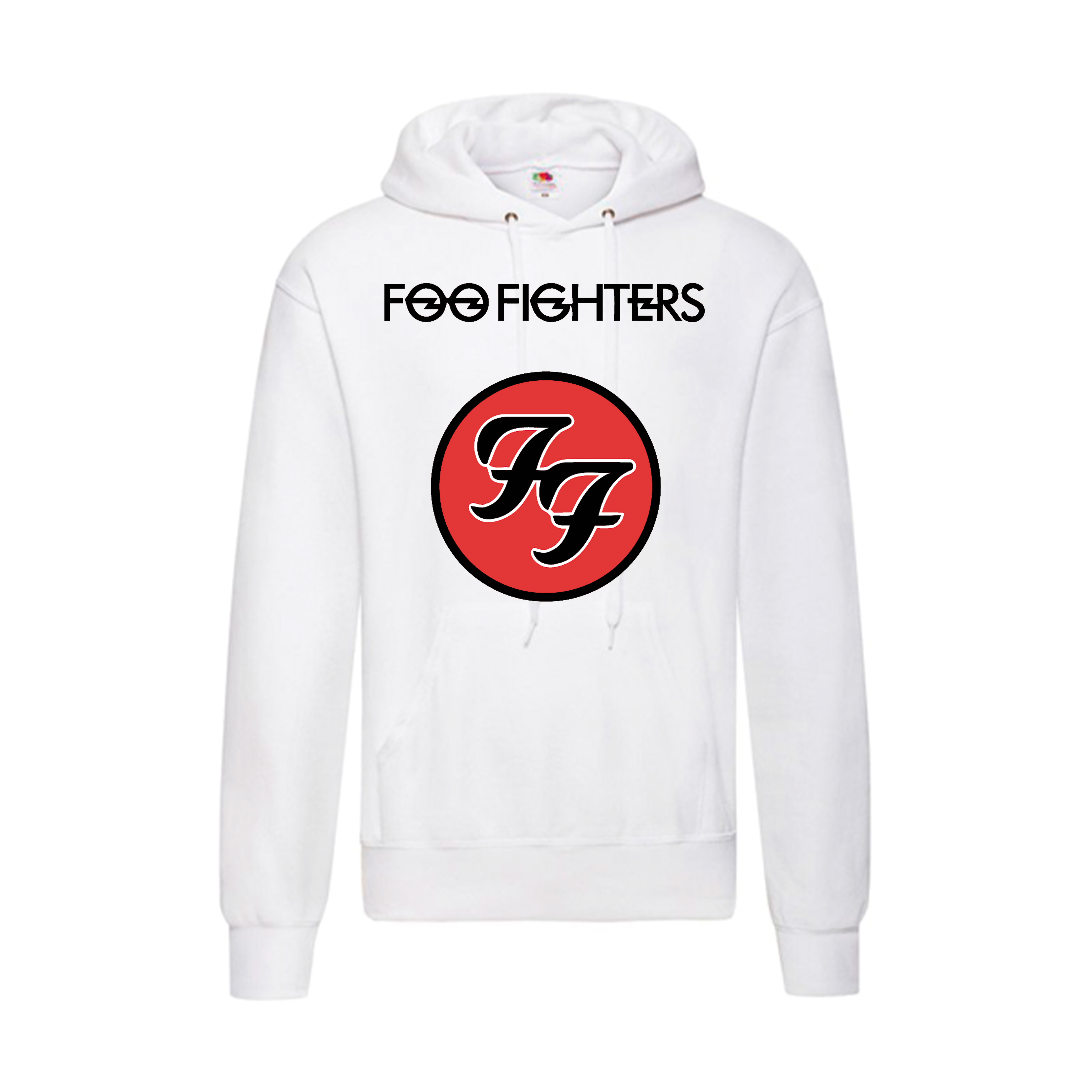 Sudadera Foo Fighters blanca - Logo