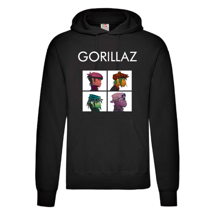 Sudadera Gorillaz negra - Demon Days