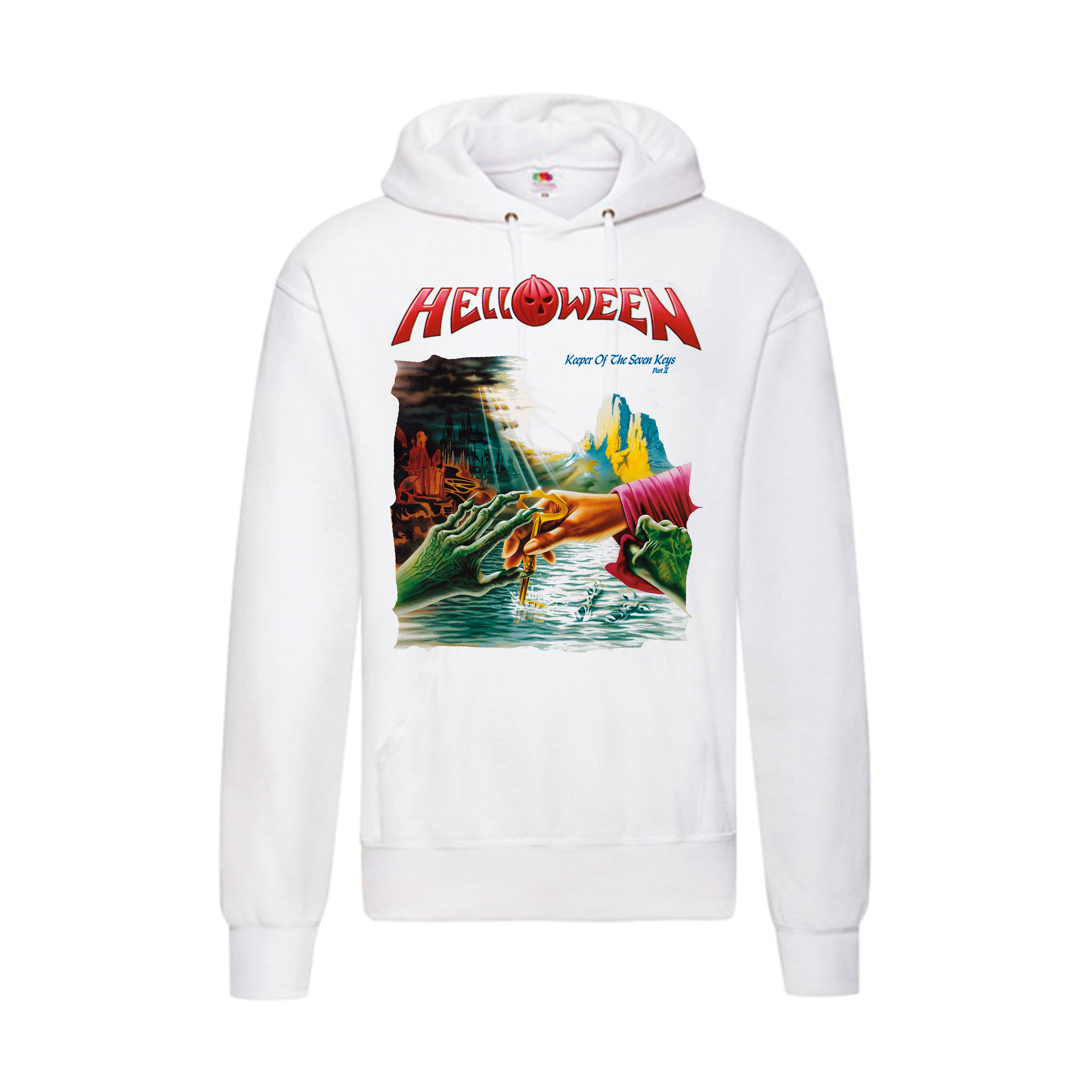 Sudadera Helloween blanca - Keeper Of Seven Keys Part 2