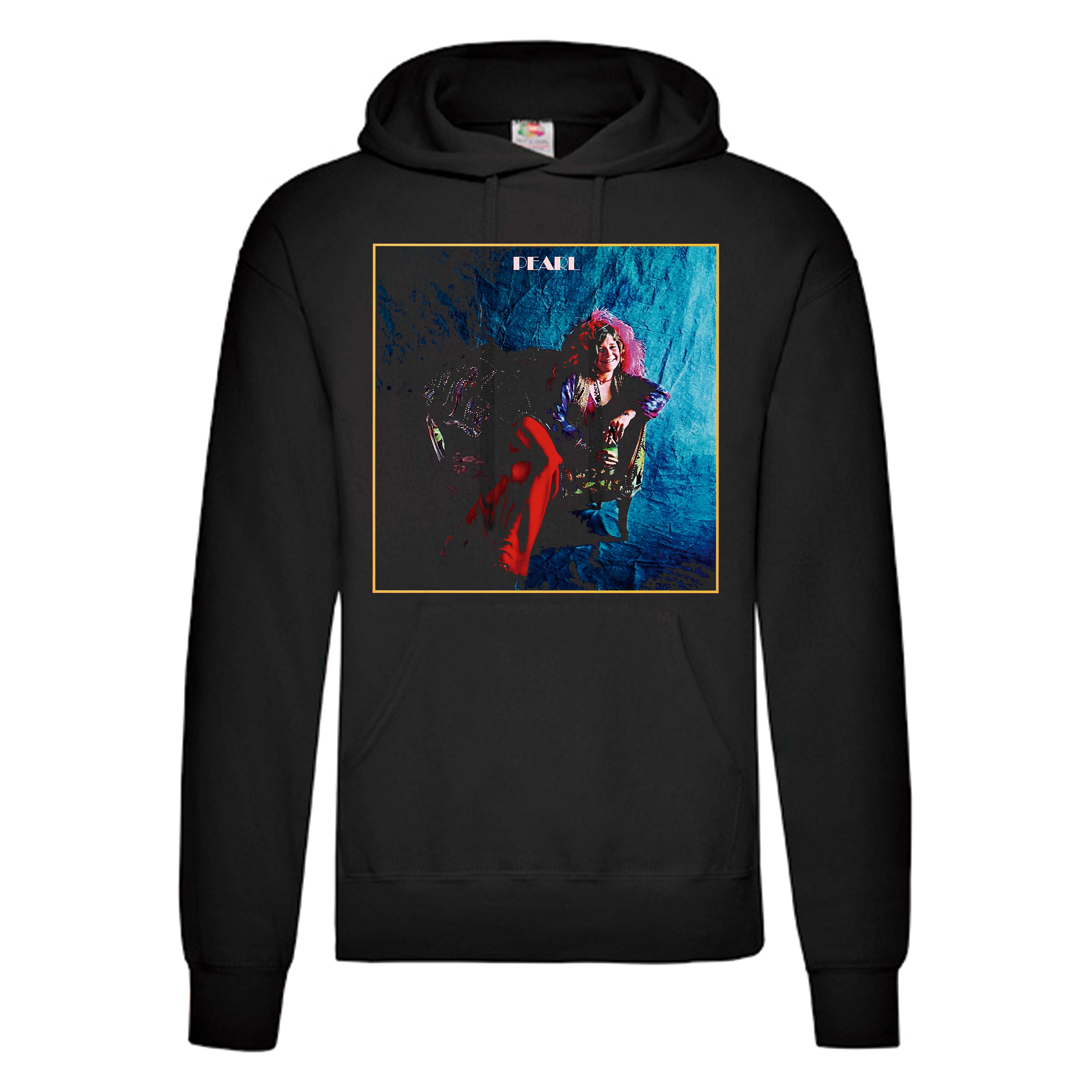 Sudadera Janis Joplin negra - Pearl