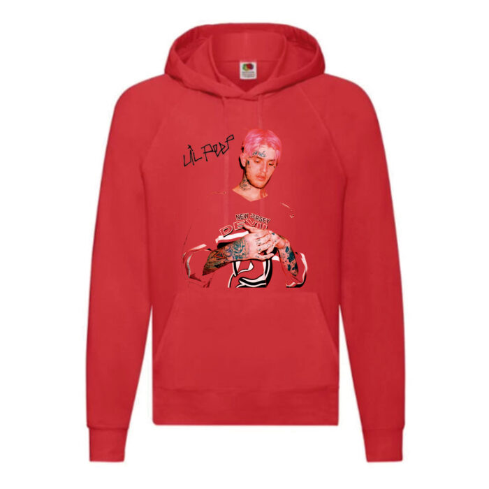 Sudadera Lil Peep roja