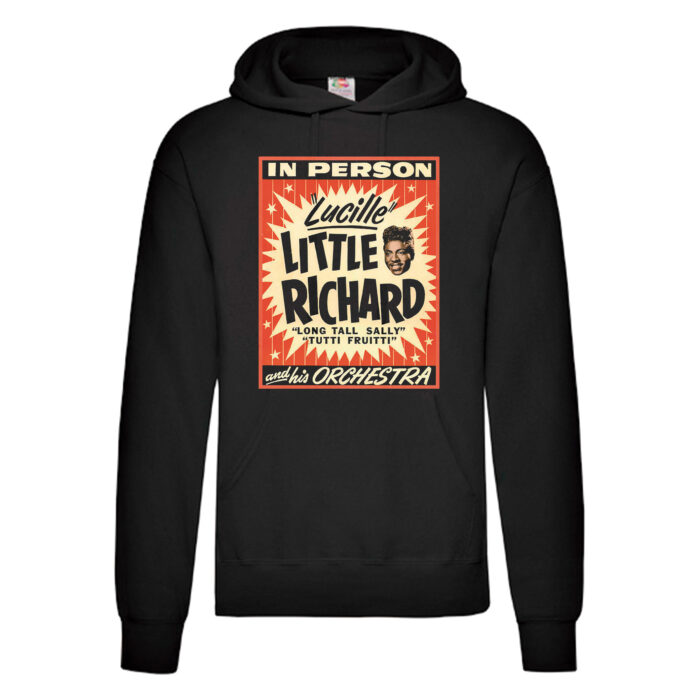 Sudadera Little Richard negra