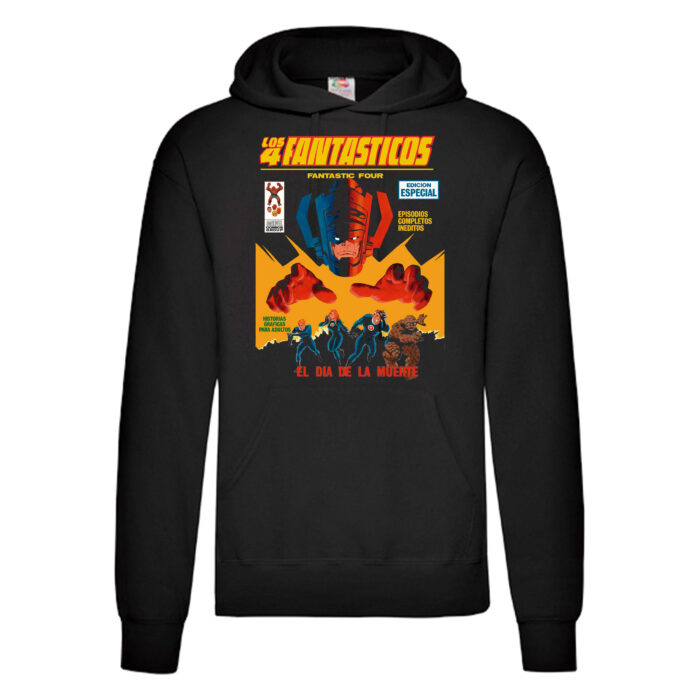 Sudadera Los 4 Fantásticos negra - El Día De La Muerte