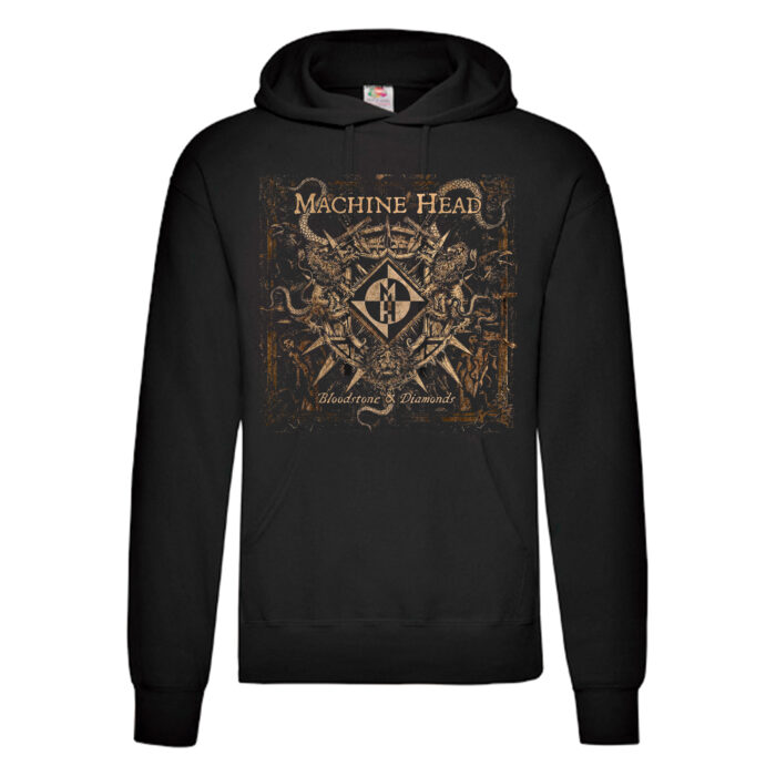 Sudadera Machine Head negra - Bloodstone And Diamonds
