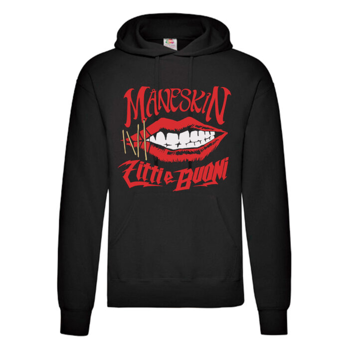 Sudadera Maneskin negra - Zitti E Buoni