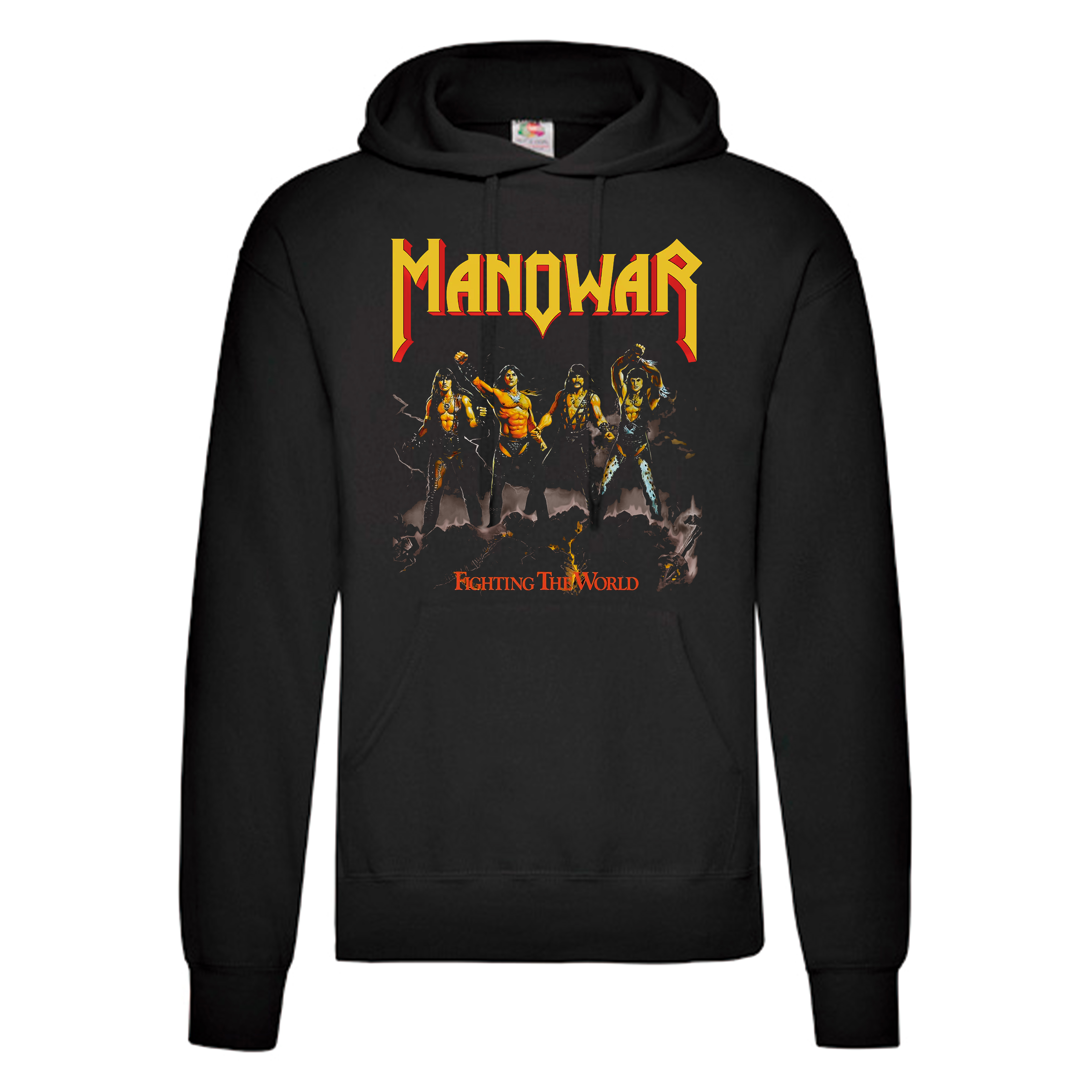 Sudadera Manowar negra - Fighting The World