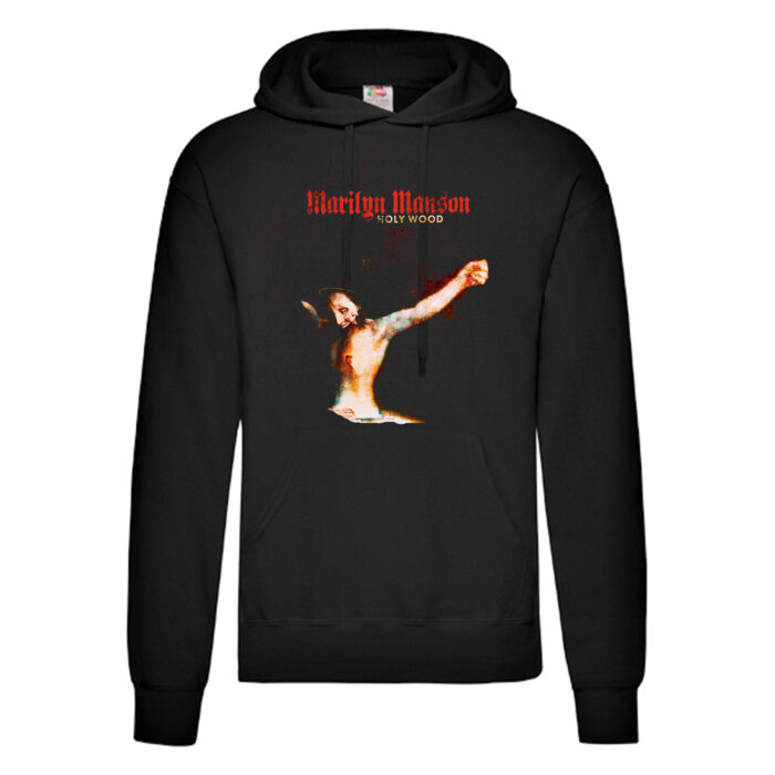 Sudadera Marilyn Manson negra - Holy Wood