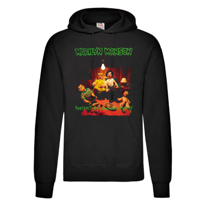 Sudadera Marilyn Manson negra - Portrait Of An American Family