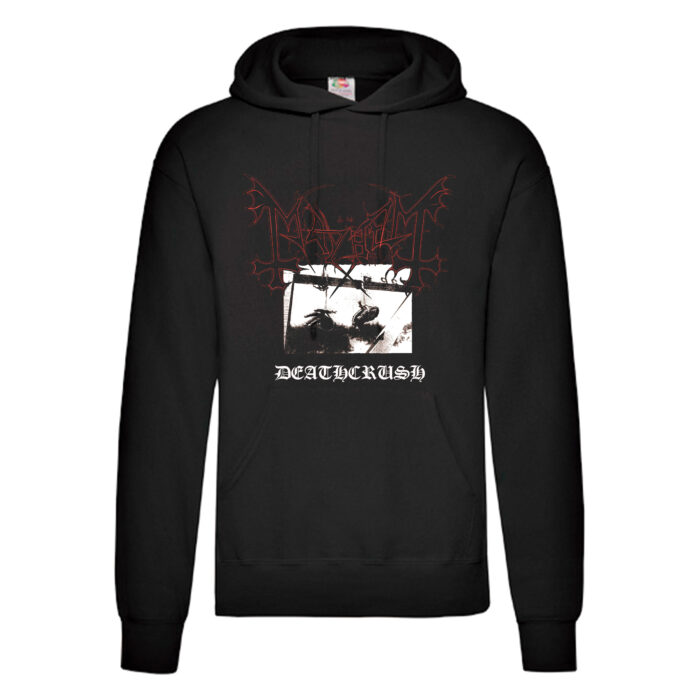 Sudadera Mayhem negra - Deathcrush