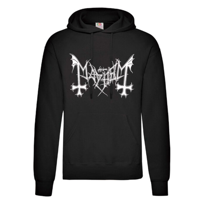 Sudadera Mayhem negra - Logo