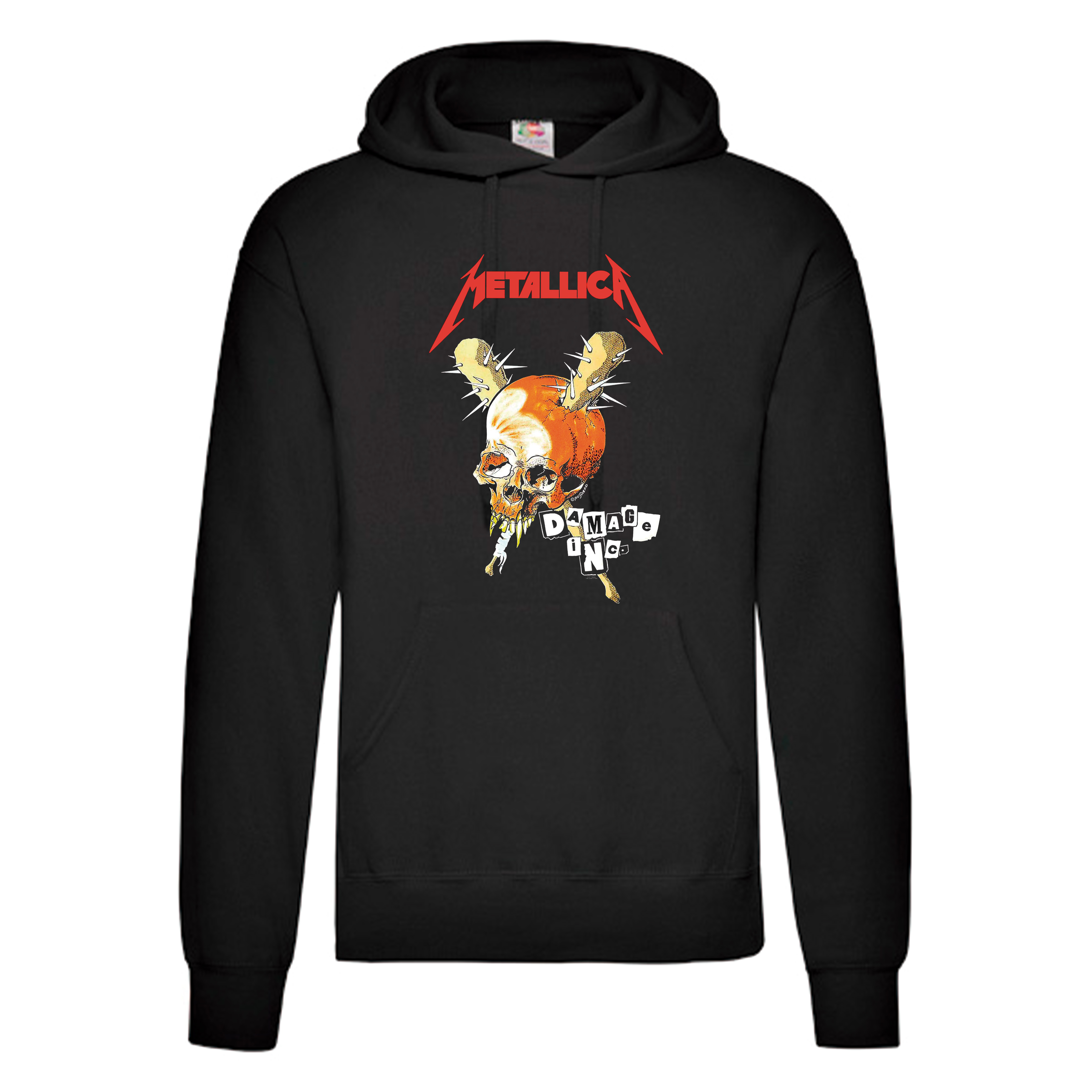 Sudadera Metallica negra - Damage Inc
