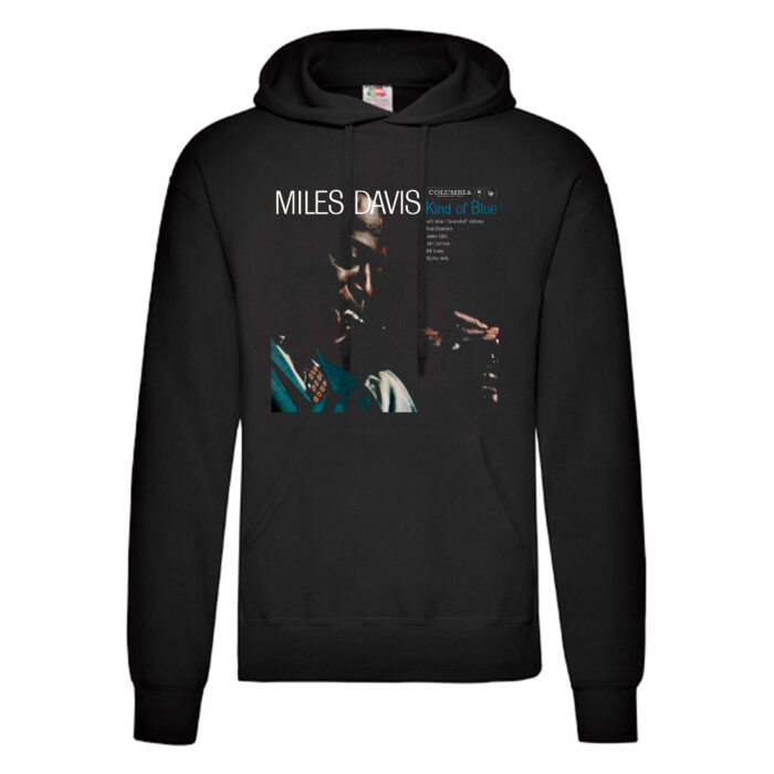 Sudadera Miles Davis negra - Kind Of Blue