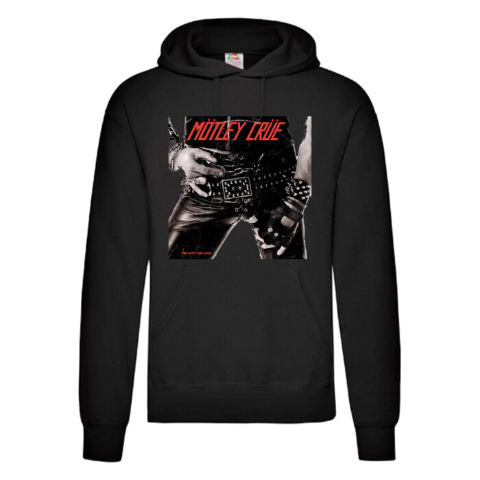 Sudadera Motley Crue negra - Too Fast For Love