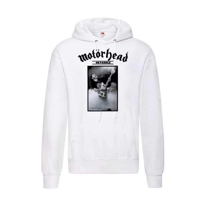 Sudadera Motörhead blanca - On Parole