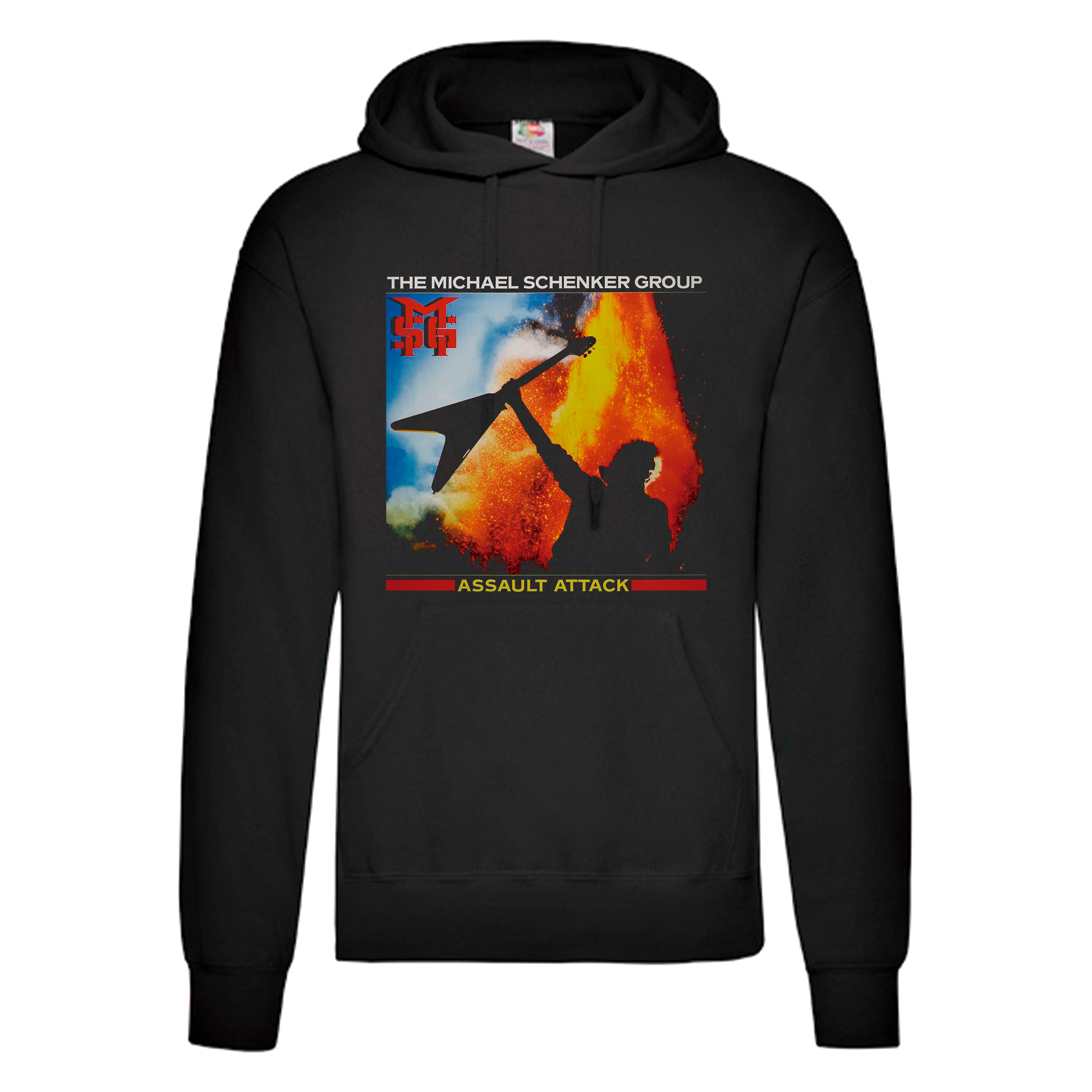 Sudadera Michael Schenker Group negra - Assault Attack