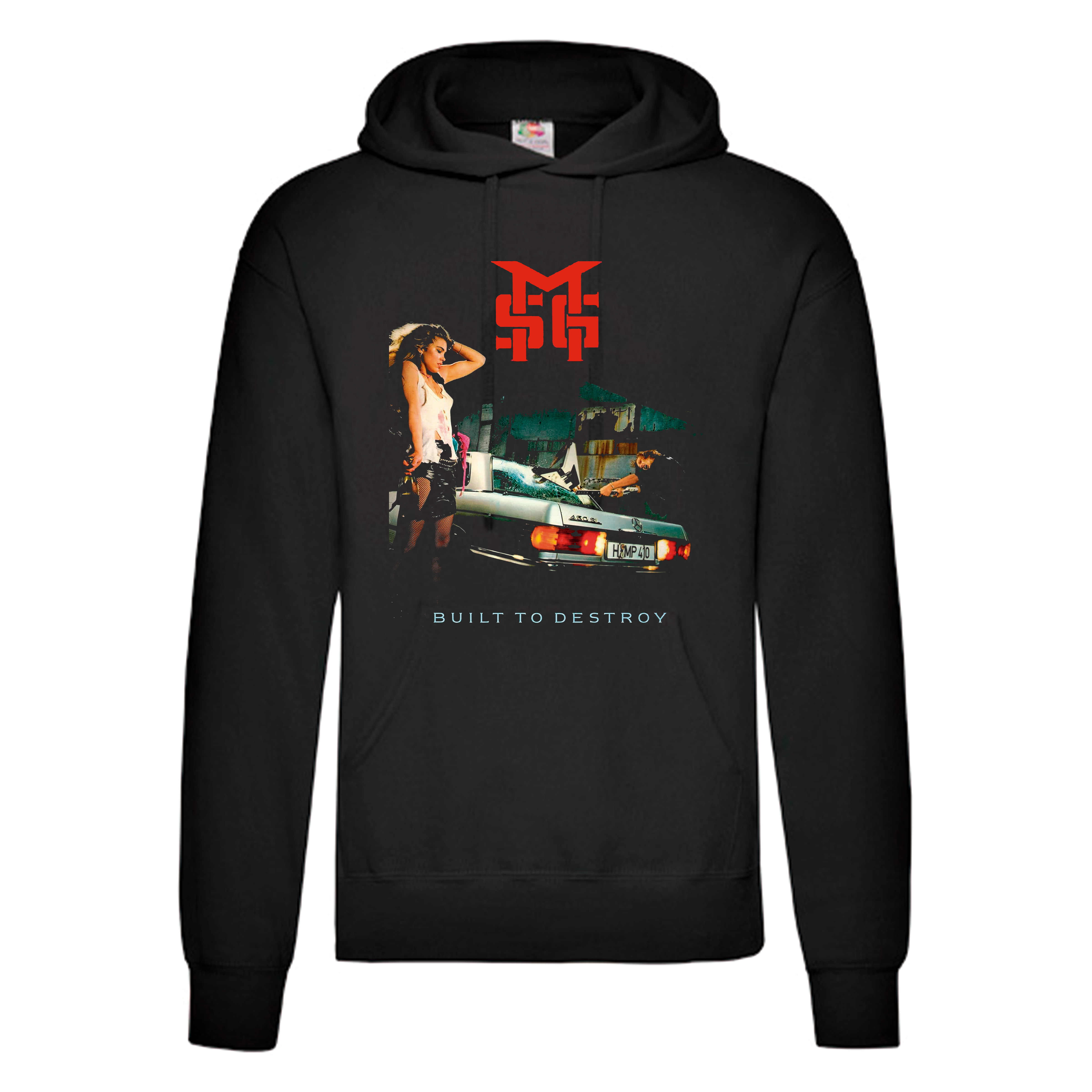 Sudadera Michael Schenker Group negra - Built To Destroy