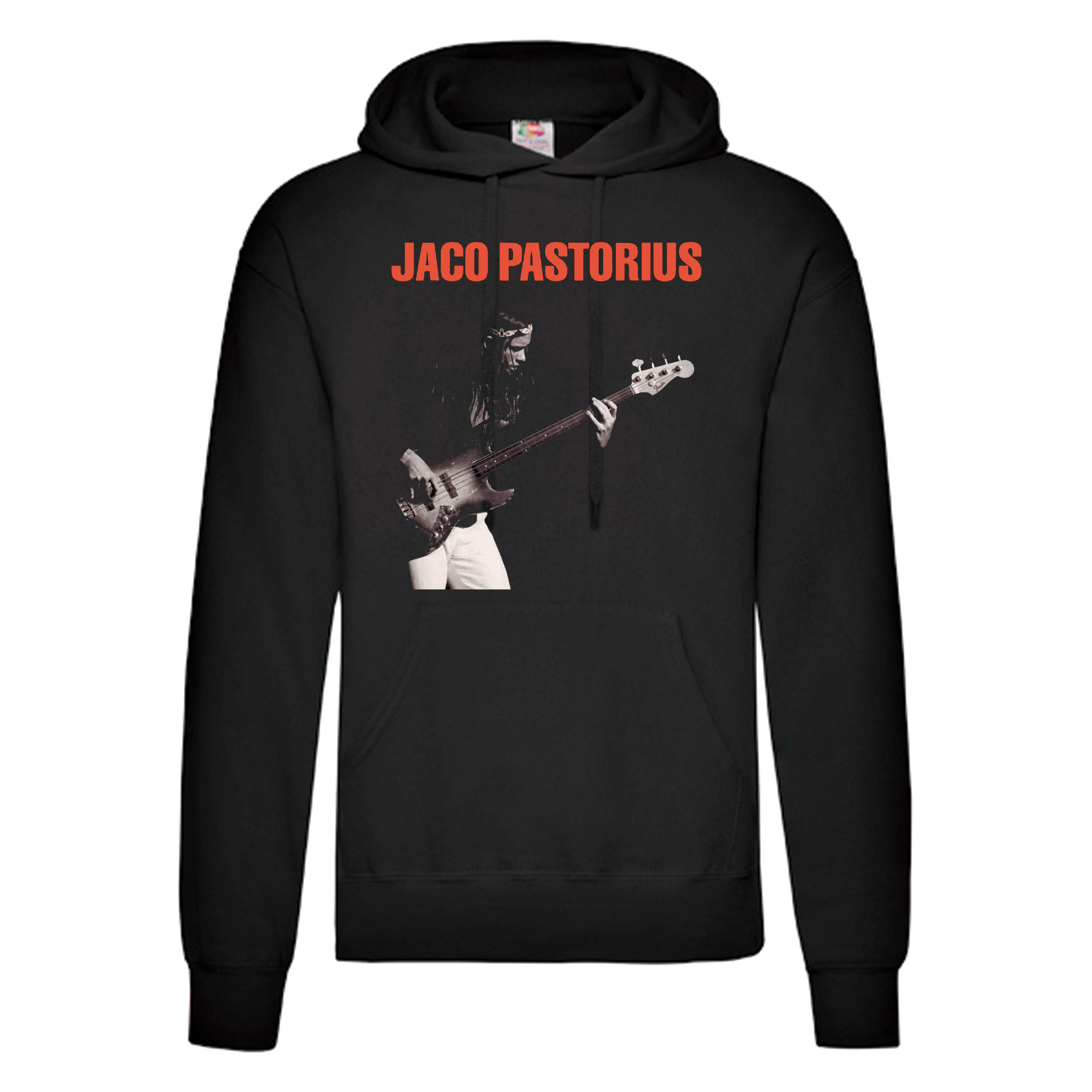 Sudadera Jaco Pastorius negra - The Essential