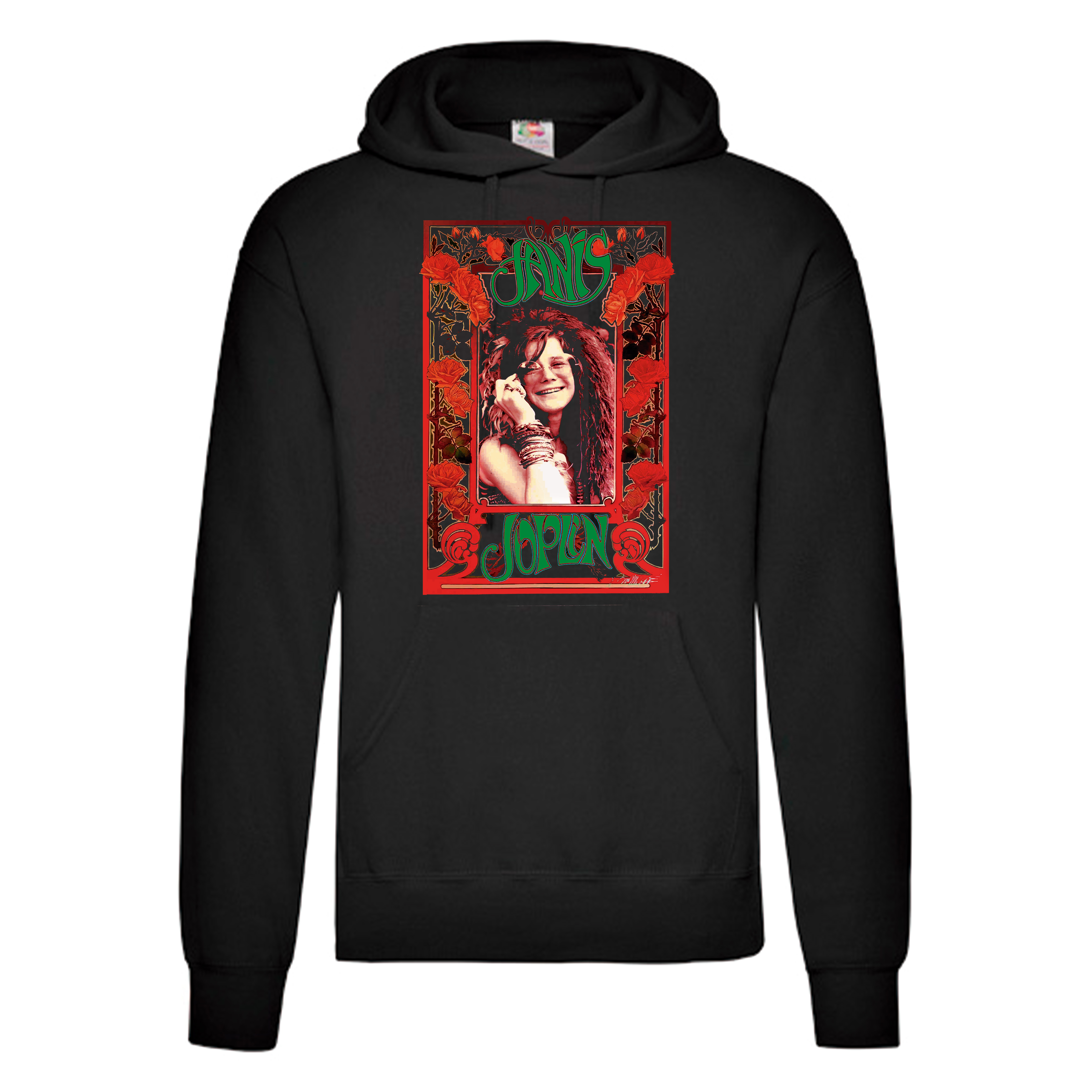 Sudadera Janis Joplin negra - Poster