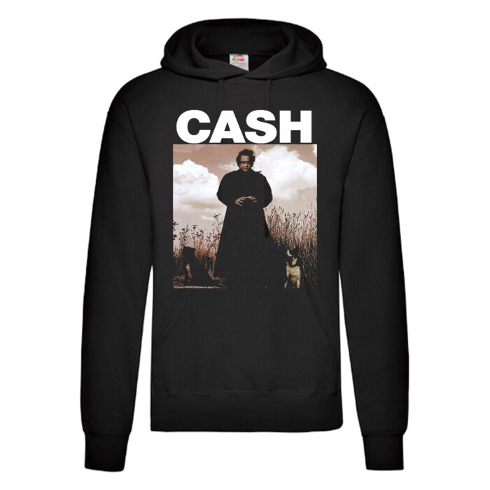 Sudadera Johnny Cash negra - American Recordings 2