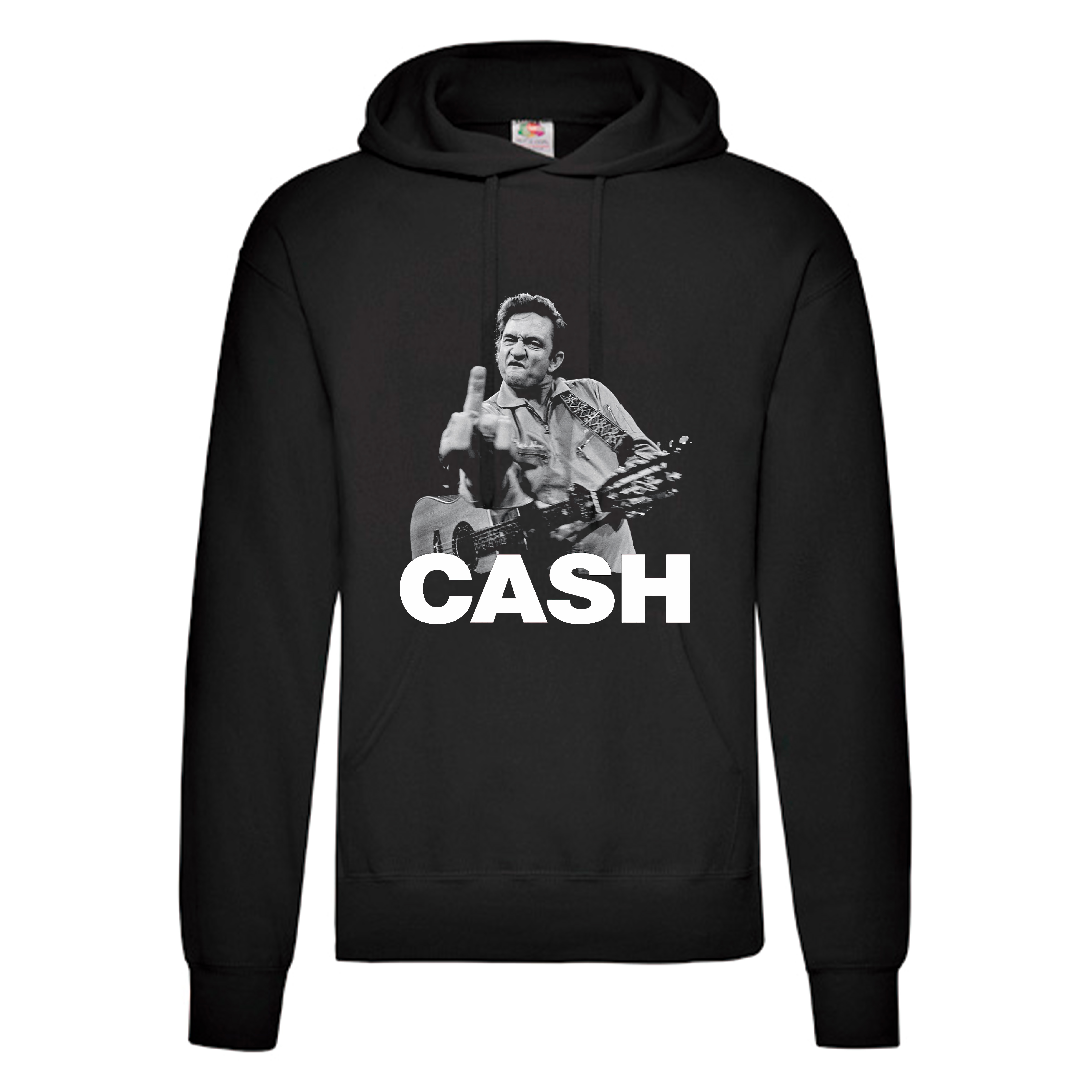 Sudadera Johnny Cash negra - Fuck
