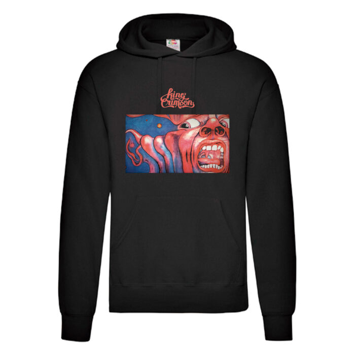 Sudadera King Crimson negra - In The Court Of The Crimson King