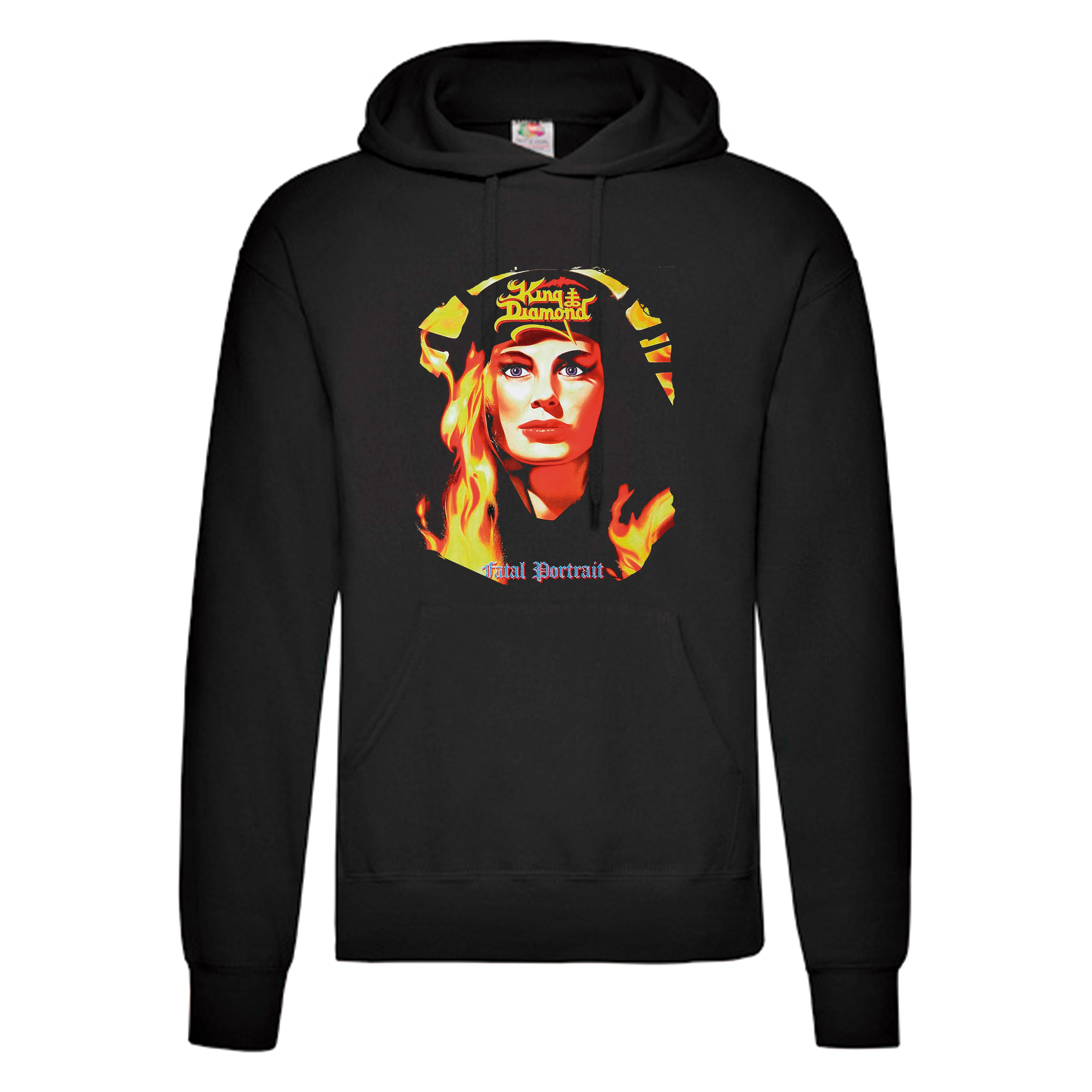 Sudadera King Diamond negra - Fatal Portrait