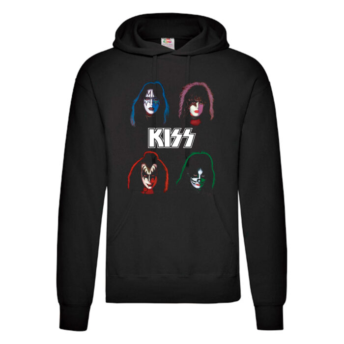 Sudadera Kiss negra - Solo Albums