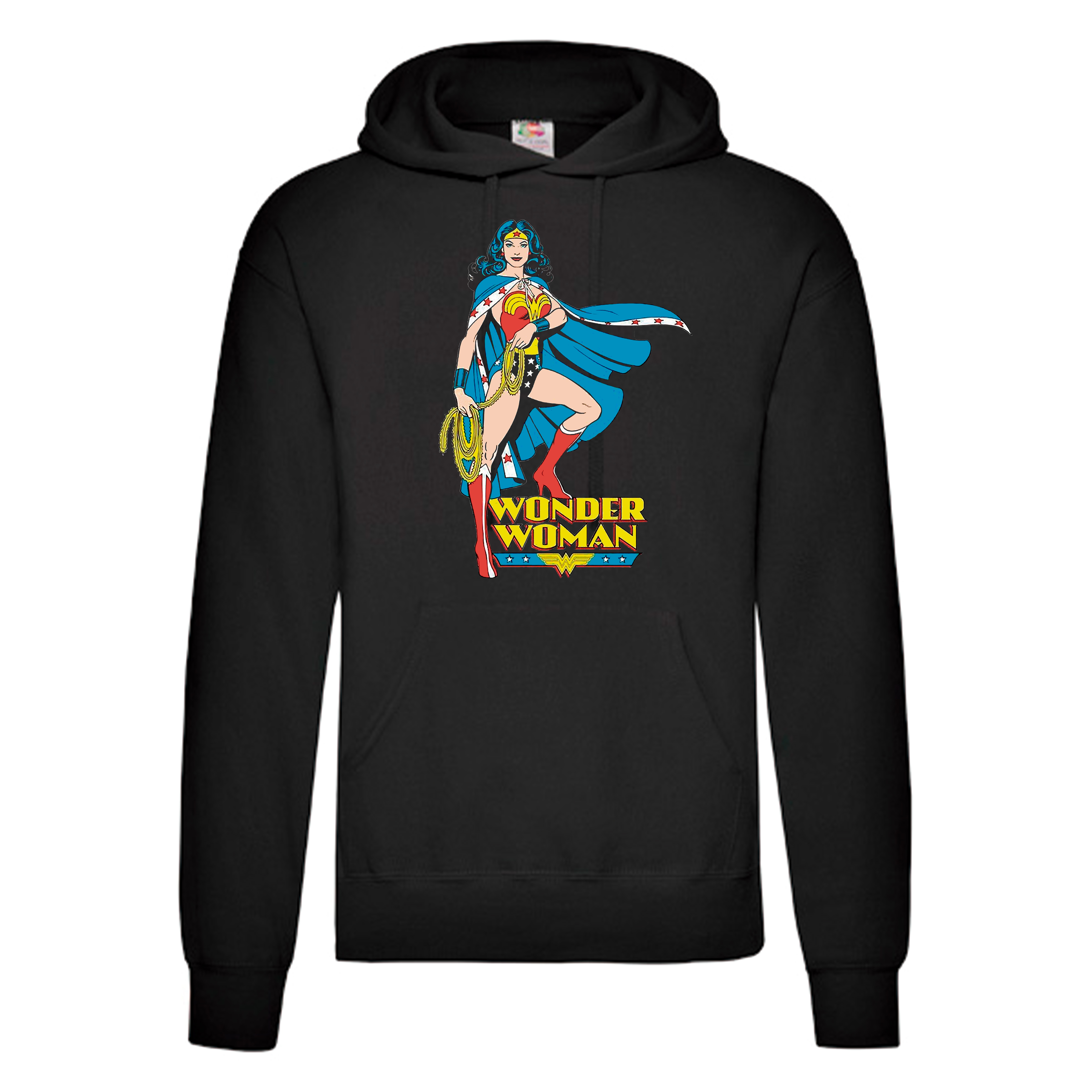 Sudadera Wonder Woman negra