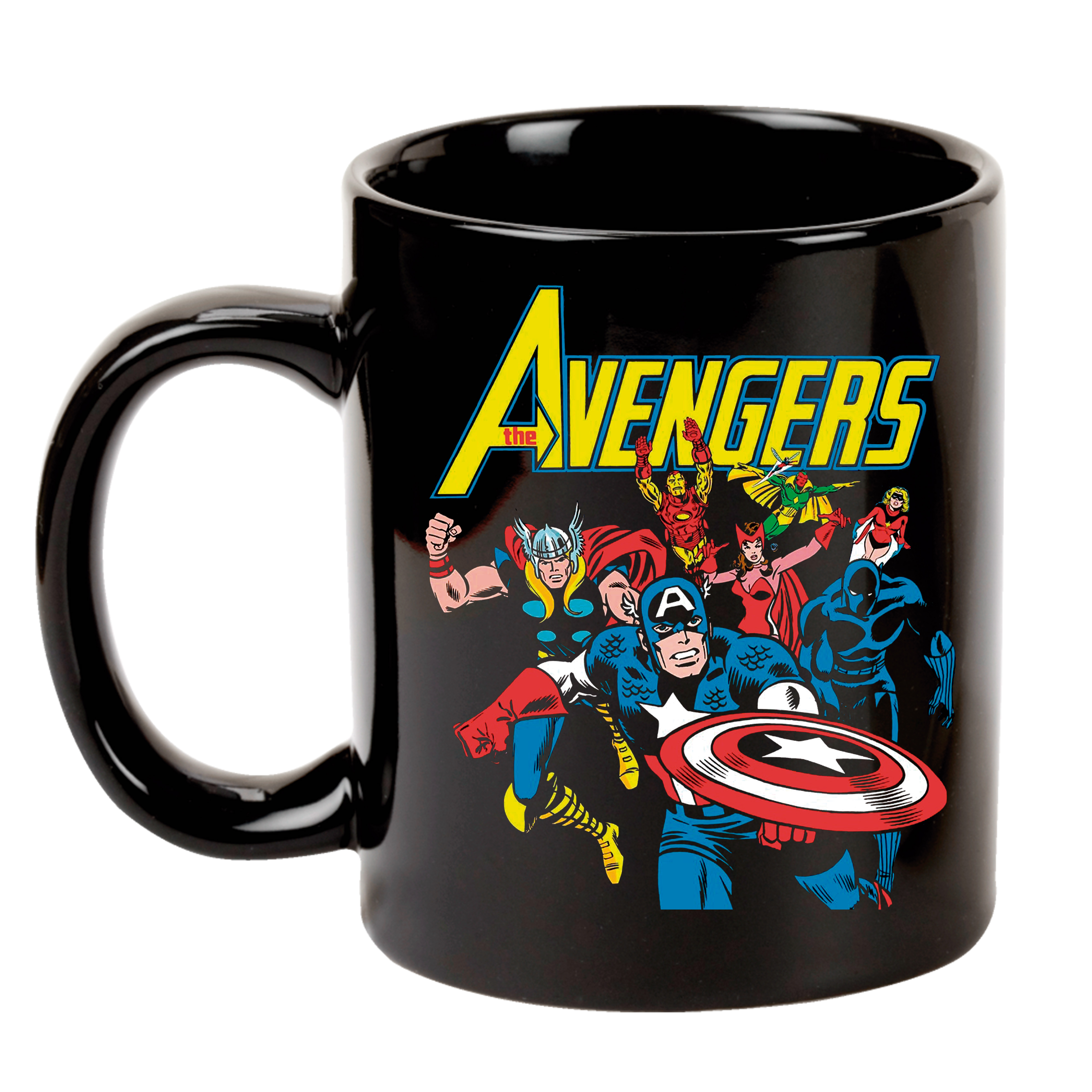 Taza Avengers negra