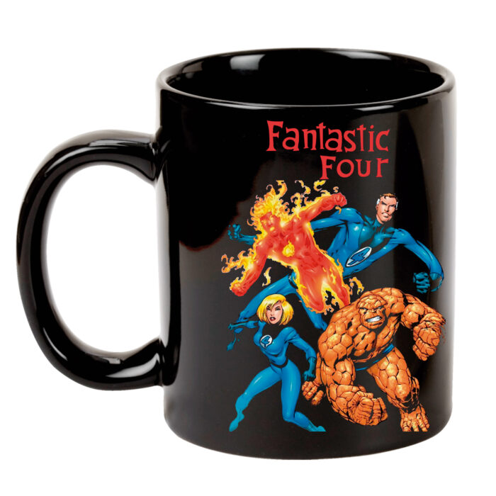 Taza Fantastic Four negra