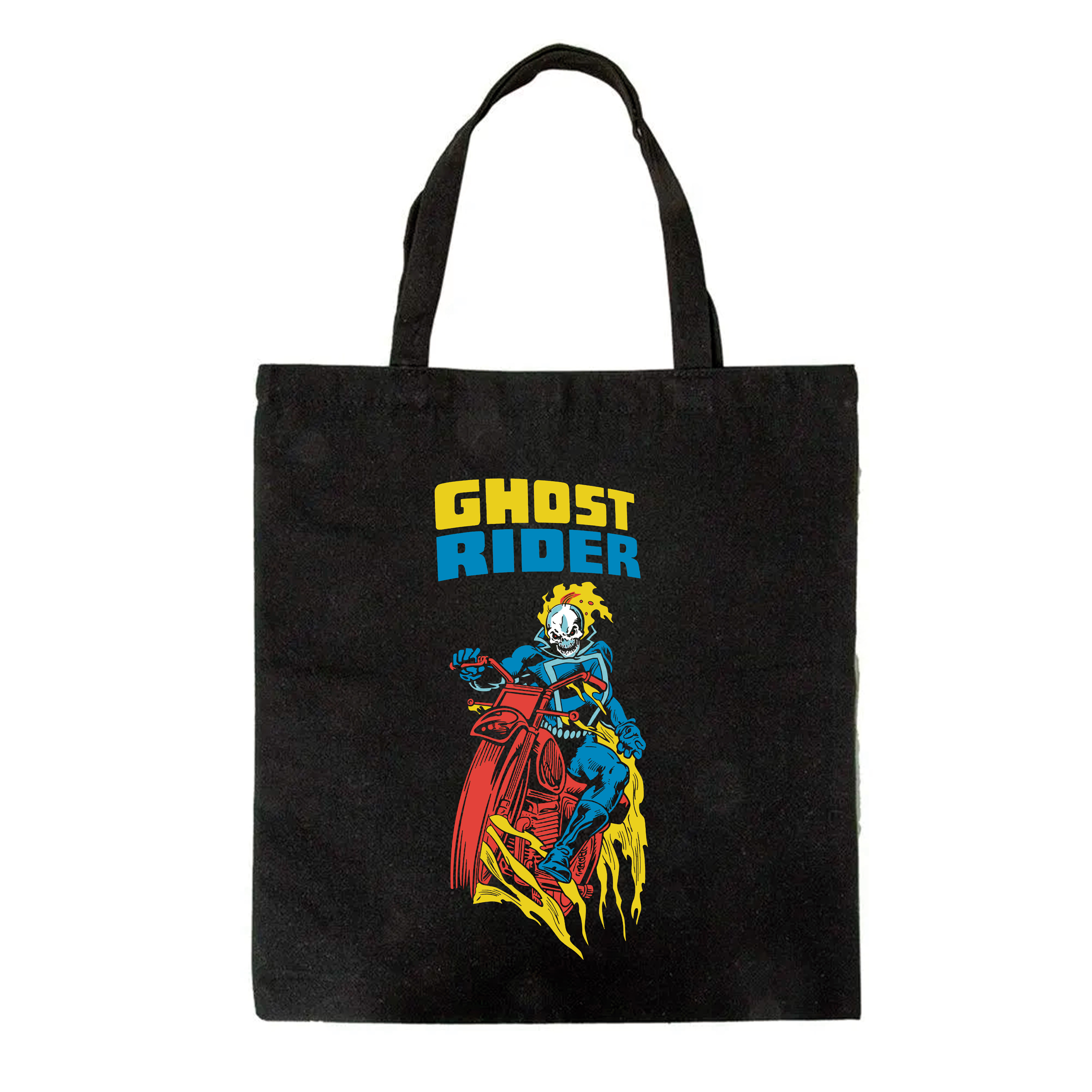 Tote Bag negra - Ghost Rider