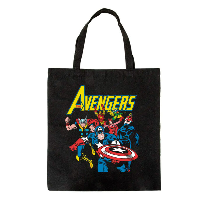 Tote Bag negra - Avengers