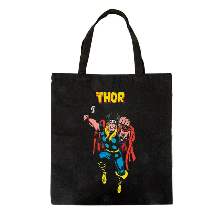 Tote Bag negra - Thor