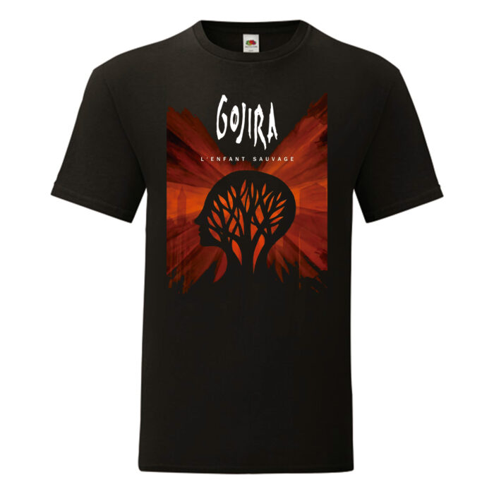 Camiseta Gojira negra - L'Enfant Sauvage