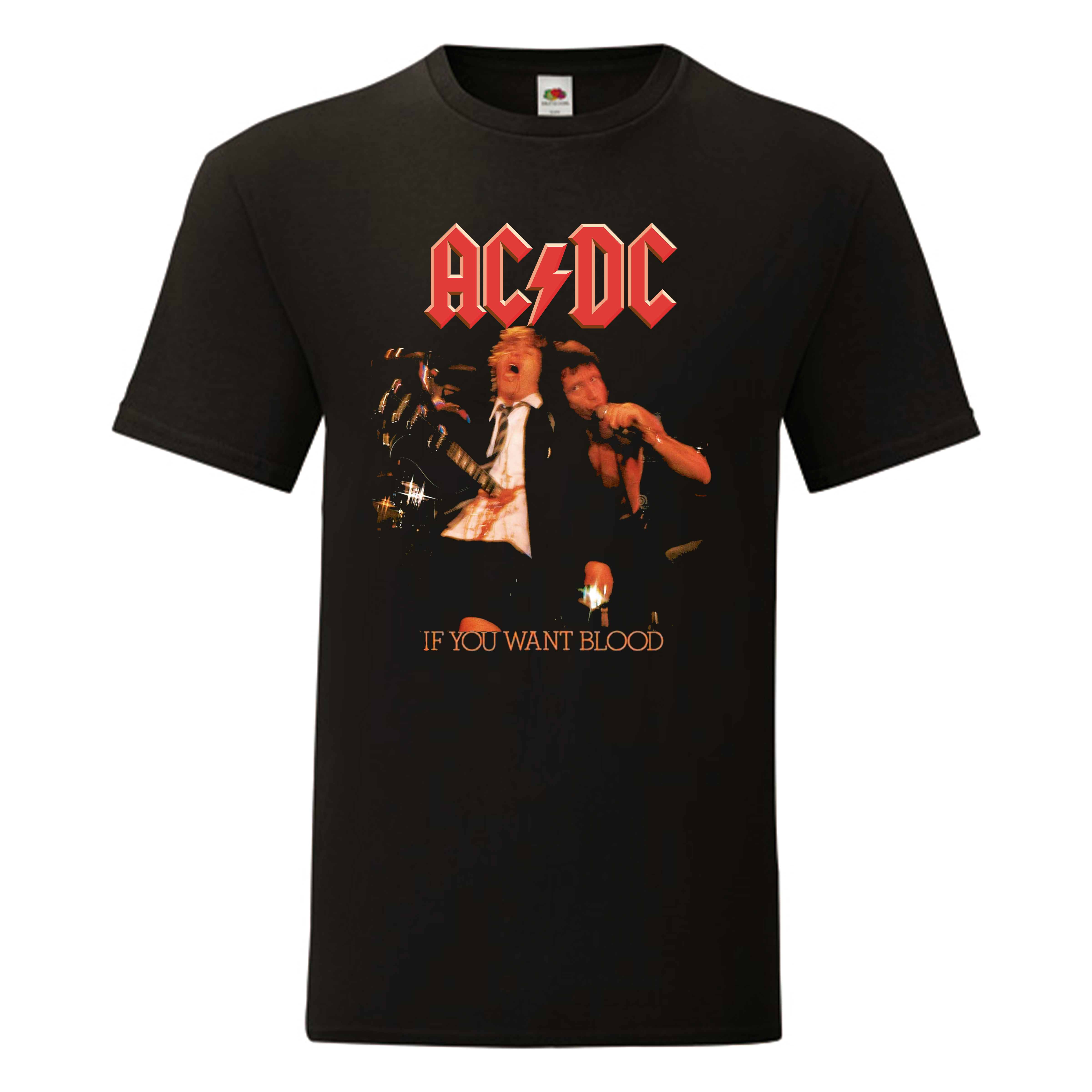 Camiseta ACDC negra - If You Want Blood
