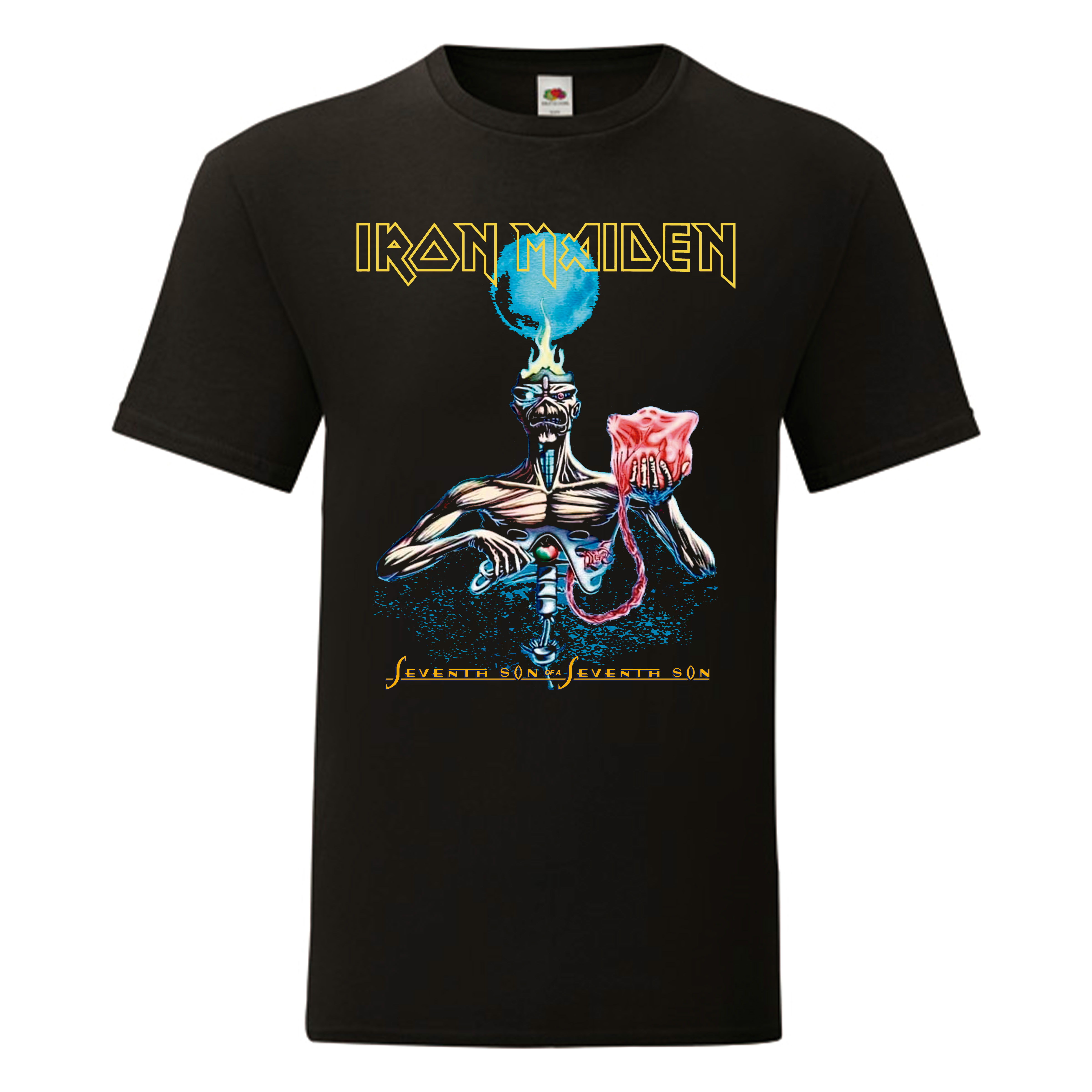 Camiseta Iron Maiden negra - Seventh Son Of A Seventh Son