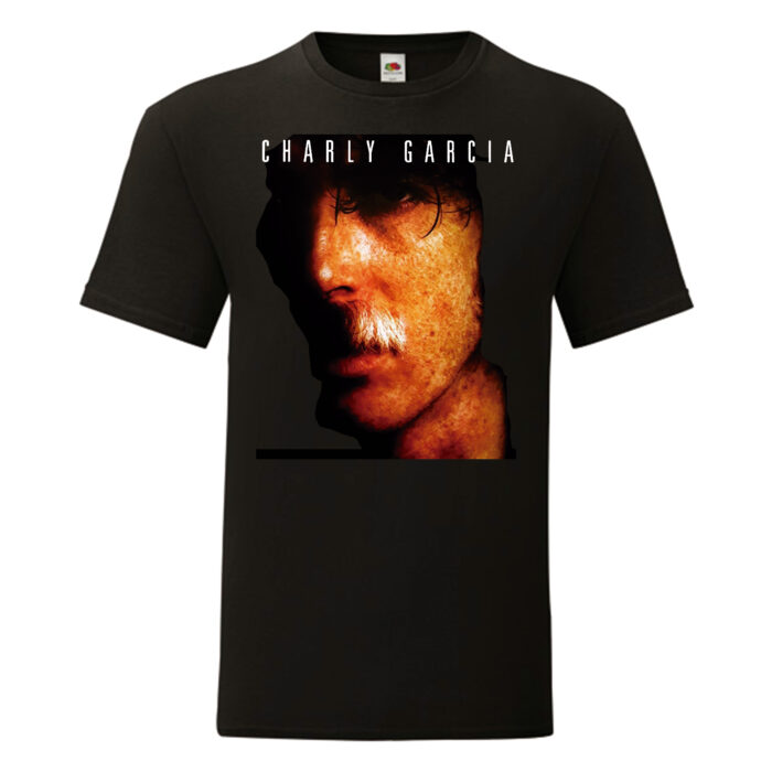 Camiseta Charly García negra