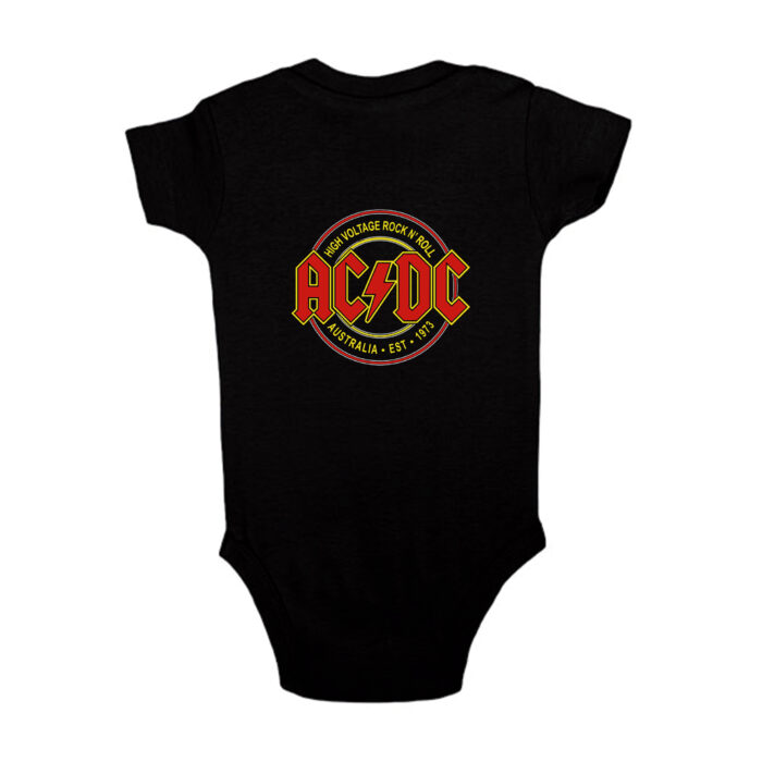 Bodie ACDC negro - Logo High Voltage
