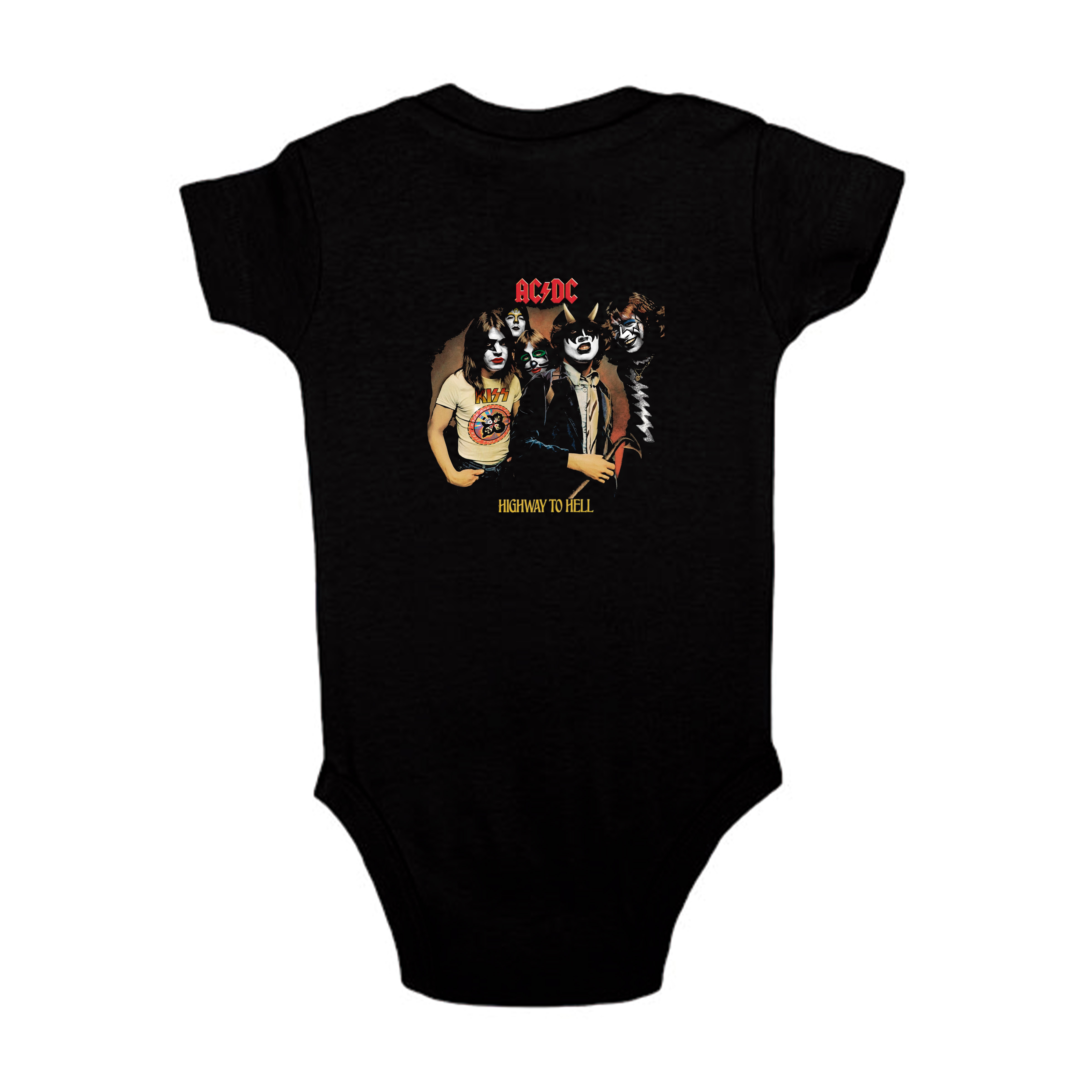 Bodie ACDC negro - Highway To Hell Kiss