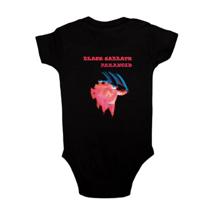 Bodie Black Sabbath negro - Paranoid