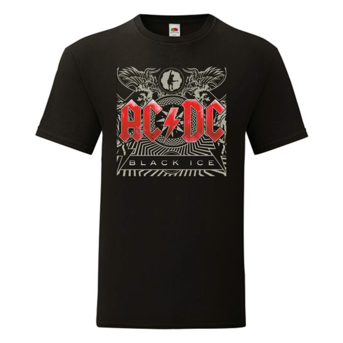 Camiseta ACDC negra - Black Ice