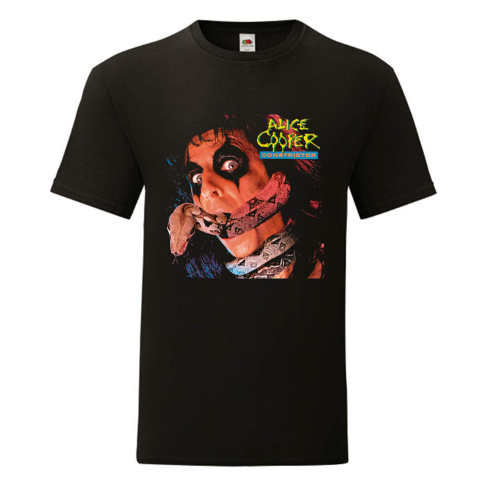 Camiseta Alice Cooper negra - Constrictor